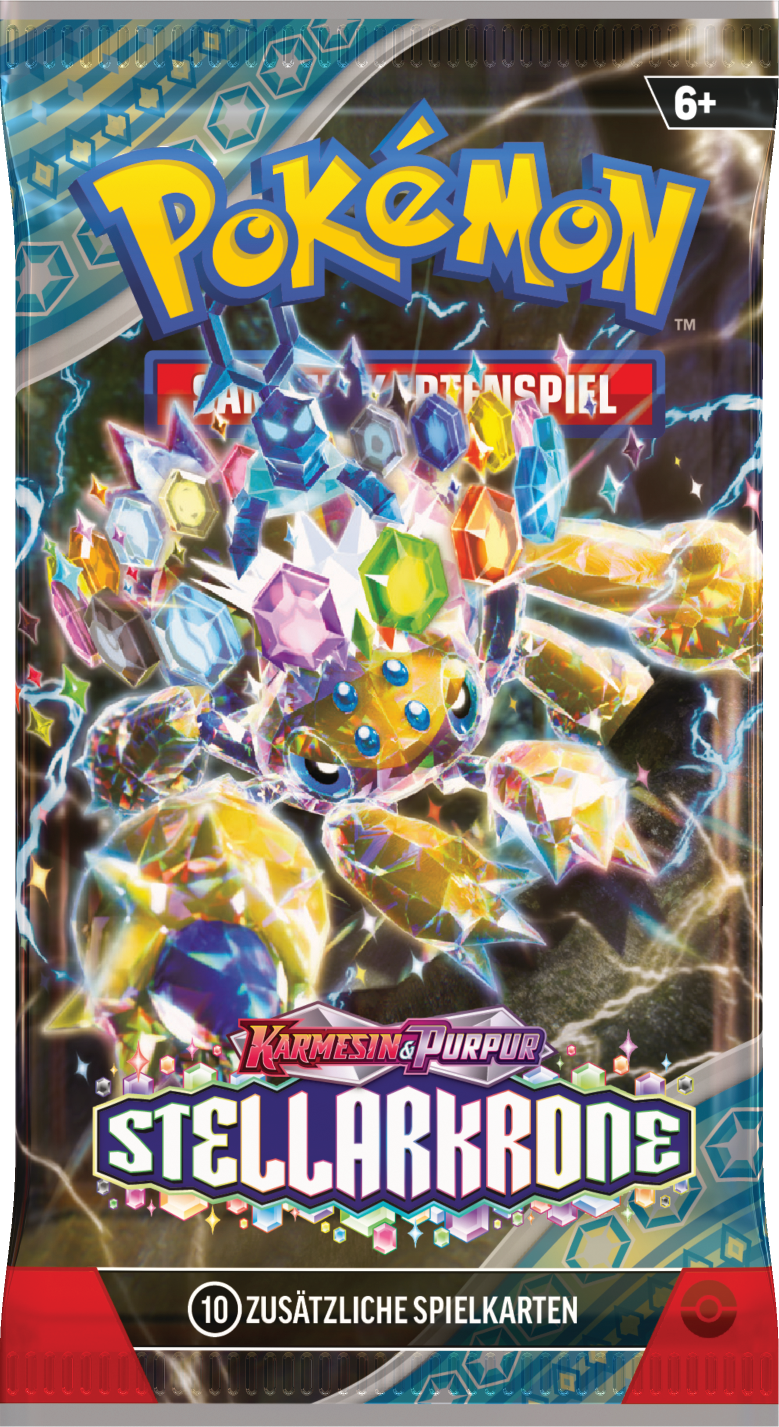 Pokemon Karmesin & Purpur Stellarkrone Booster Display