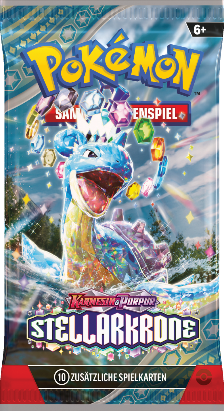 Pokemon Karmesin & Purpur Stellarkrone Booster Display