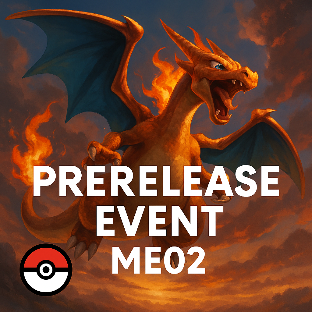Pokémon Prerelease – Fatale Flammen (ME02) 🔥 | Card-Knights Grasleben 09.11.2025