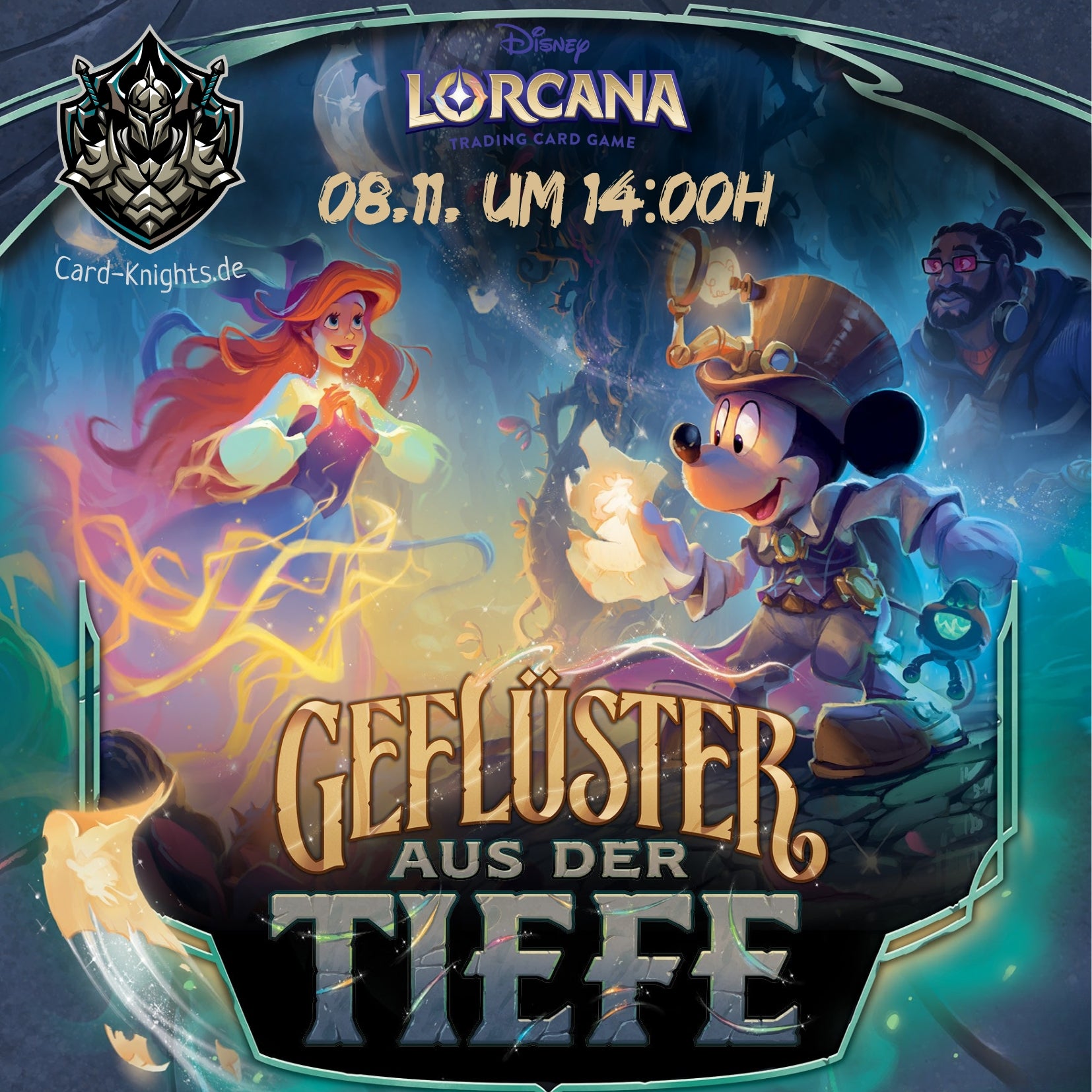 Disney Lorcana Geflüster aus der Tiefe Prerelease