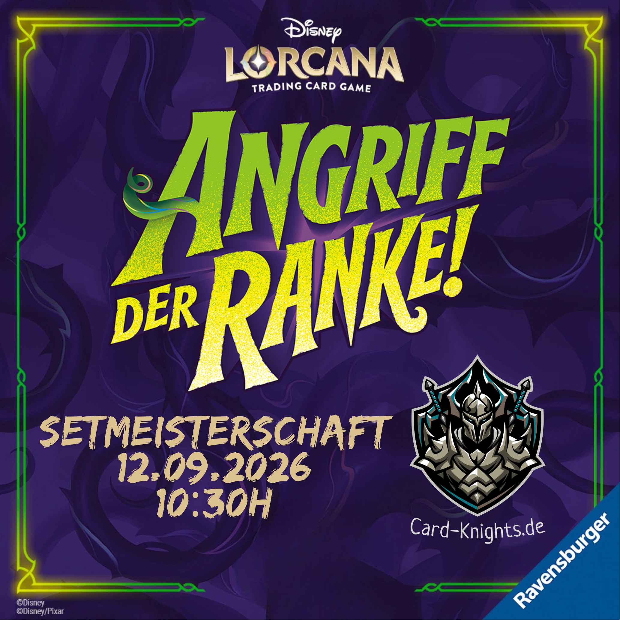 Disney Lorcana - Angriff der Ranke! - Setmeisterschaft 12.09.2026