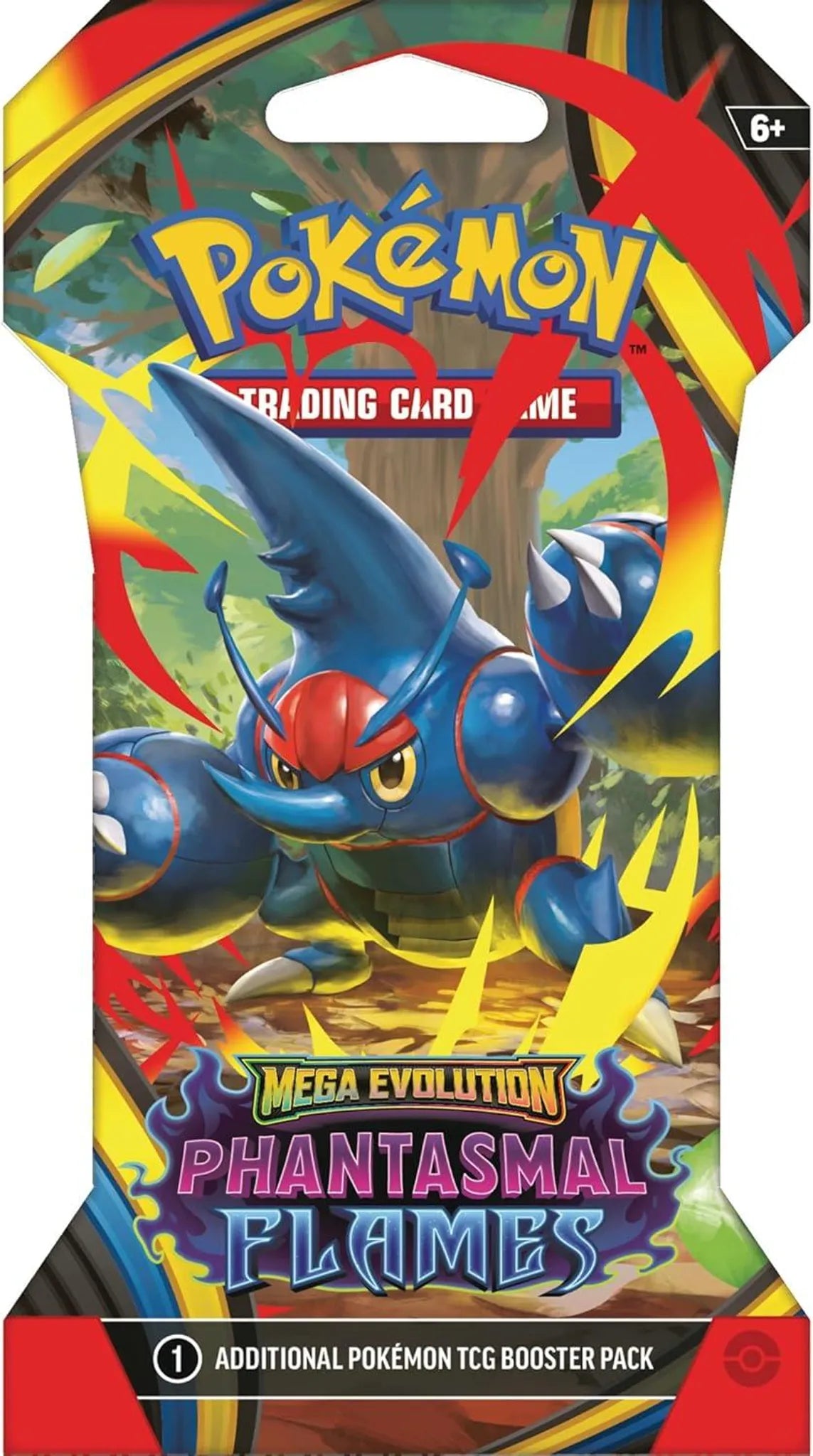 Pokémon TCG Booster – Phantasmal Flames Expansion Sleeved Booster [ME02]