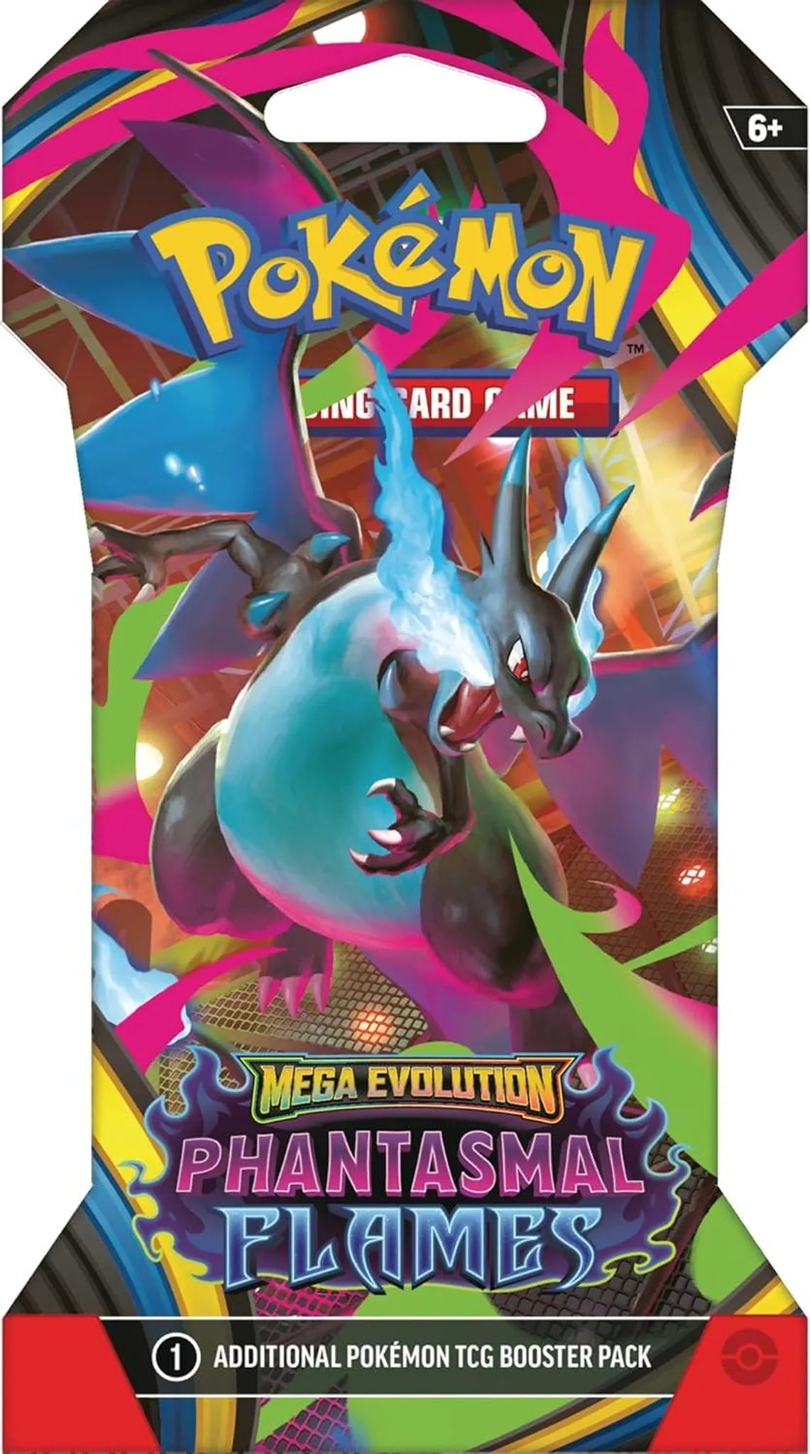 Pokémon TCG Booster – Phantasmal Flames Expansion Sleeved Booster [ME02]