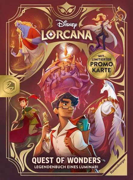 Disney Lorcana: Quest of Wonders - Legendenbuch eines Luminari (DE)