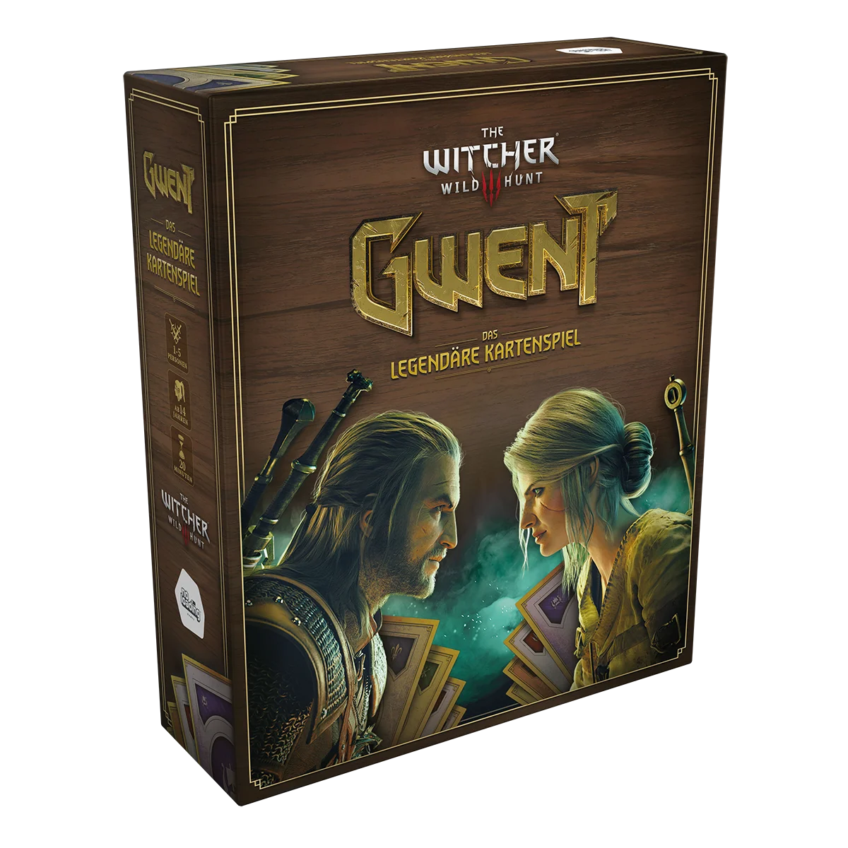Gwent – Das legendäre Kartenspiel Box Vorderseite (The Witcher Edition)