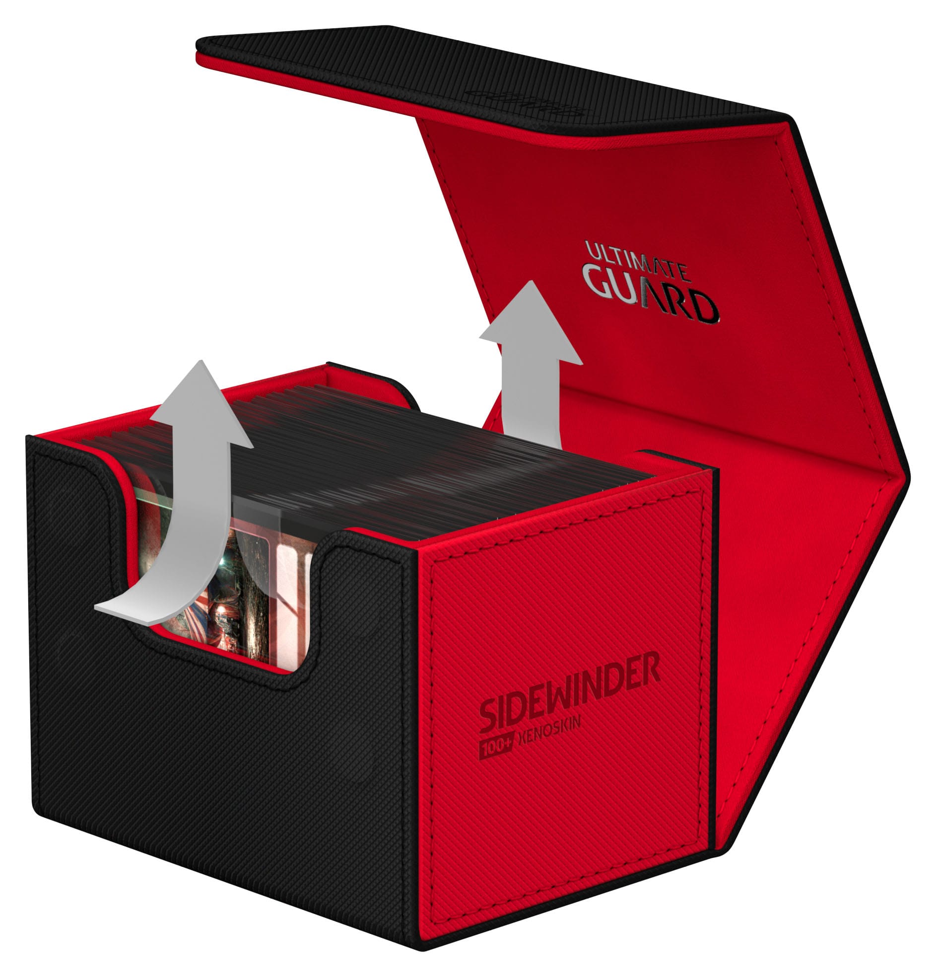 Ultimate Guard Sidewinder 100+ XenoSkin SYNERGY Schwarz / Rot