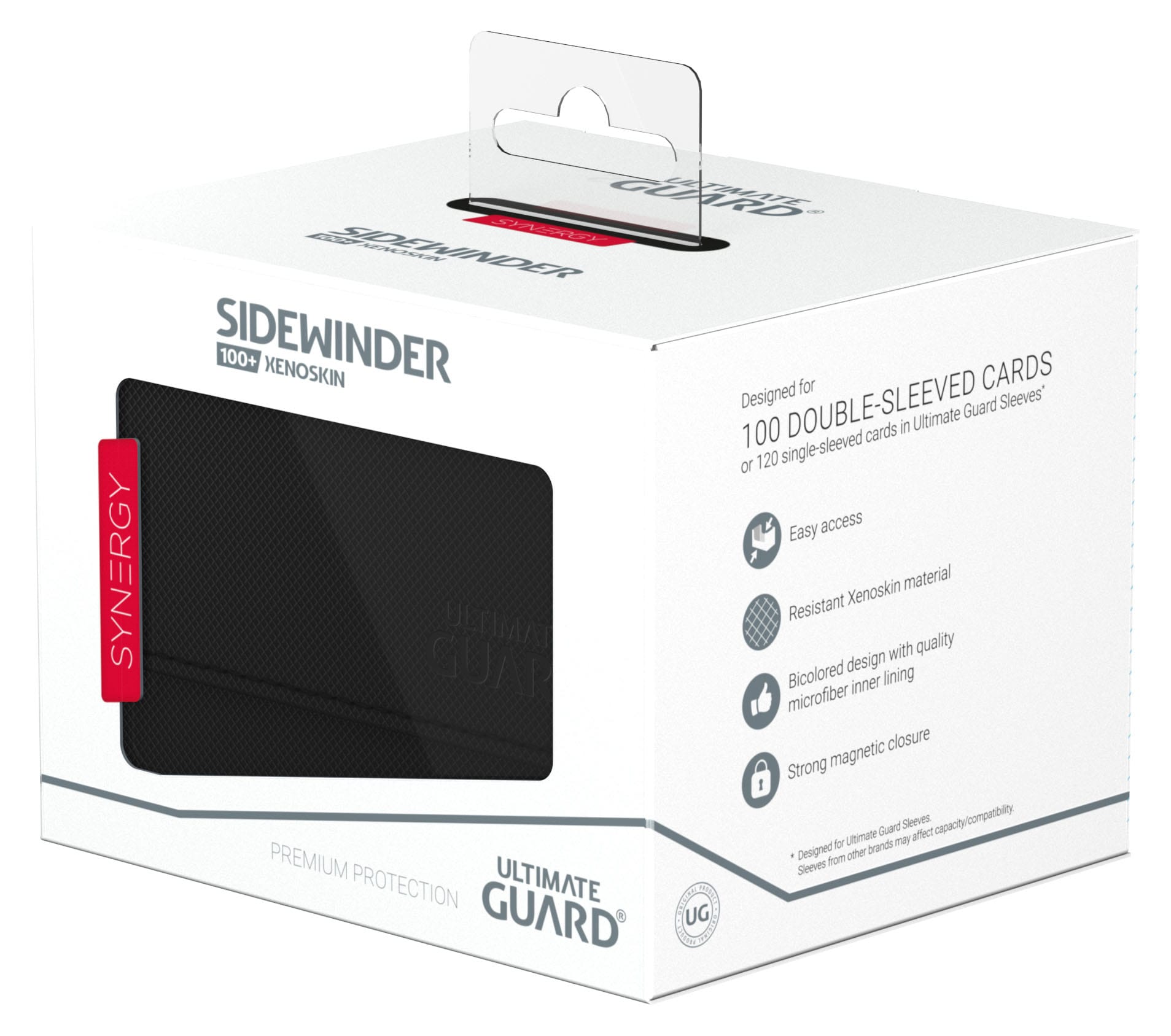 Ultimate Guard Sidewinder 100+ XenoSkin SYNERGY Schwarz / Rot