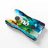Life Counter Double Dial – Island Edition (Acryl, 0–99), blauer Lebenspunktezähler für Trading Card Games und Brettspiele