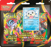 Pokémon ME06 Delta-Herrschaft 3-Pack-Blister auf Deutsch mit drei Boosterpacks und holografischer Jurob-Promokarte