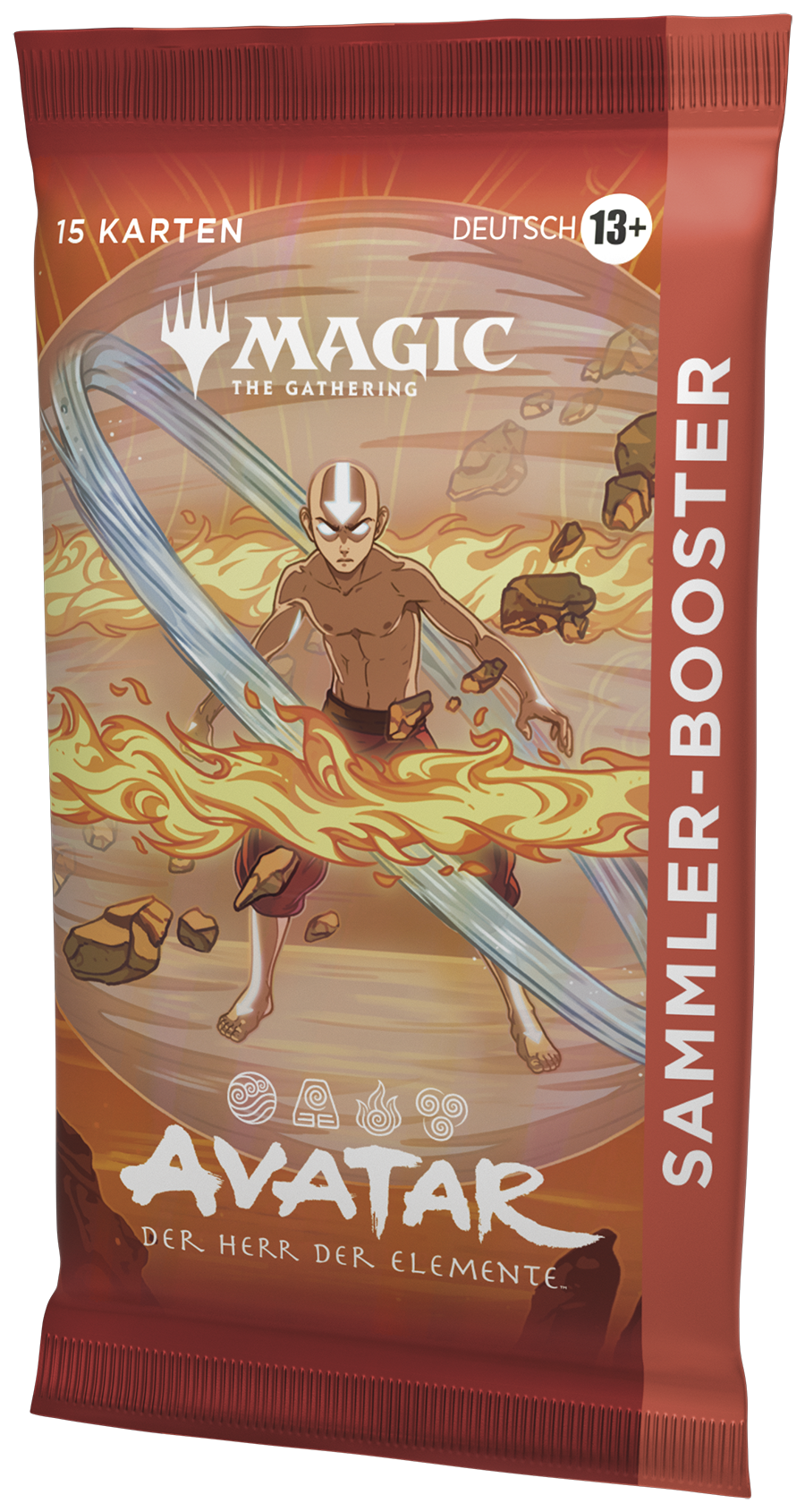 Magic: The Gathering Sammler-Booster – Avatar: Der Herr der Elemente (Deutsch) mit Foils, Neontinte & Borderless-Karten