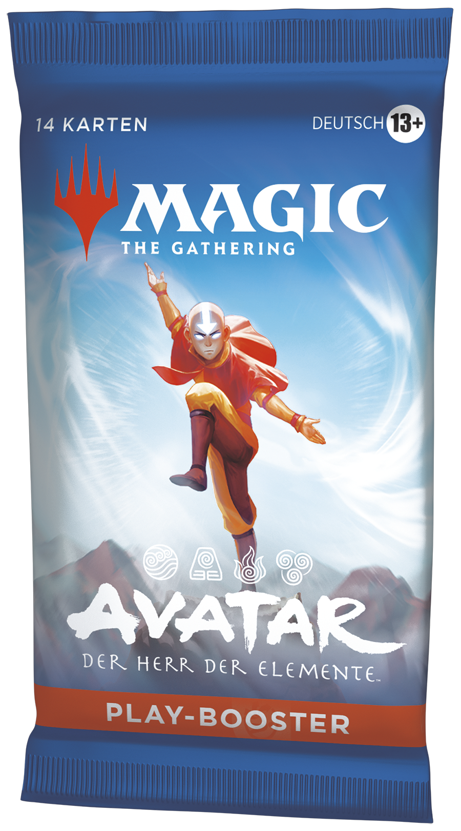 Magic: The Gathering Play Booster – Avatar: Der Herr der Elemente (Deutsch) mit 14 Karten, darunter mindestens 1 Foil