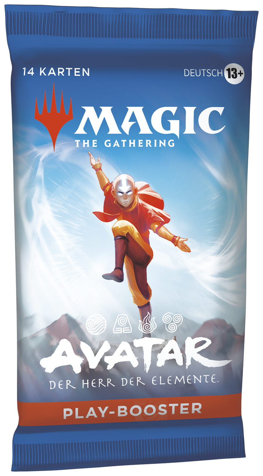 Magic: The Gathering Play Booster – Avatar: Der Herr der Elemente (Deutsch) mit 14 Karten, darunter mindestens 1 Foil