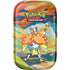 Farbenfrohes Paldea Psiopatra & Ampharos Mini Tin