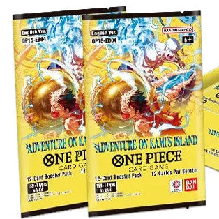 One Piece Card Game OP-15 Booster Sky Island Saga Englisch mit 12 Karten
