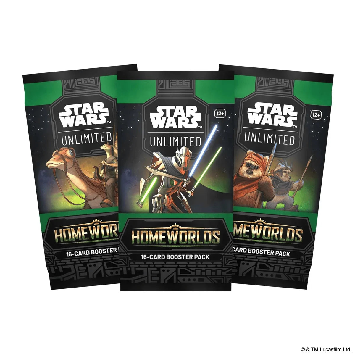 Star Wars: Unlimited – Homeworlds Booster ENG