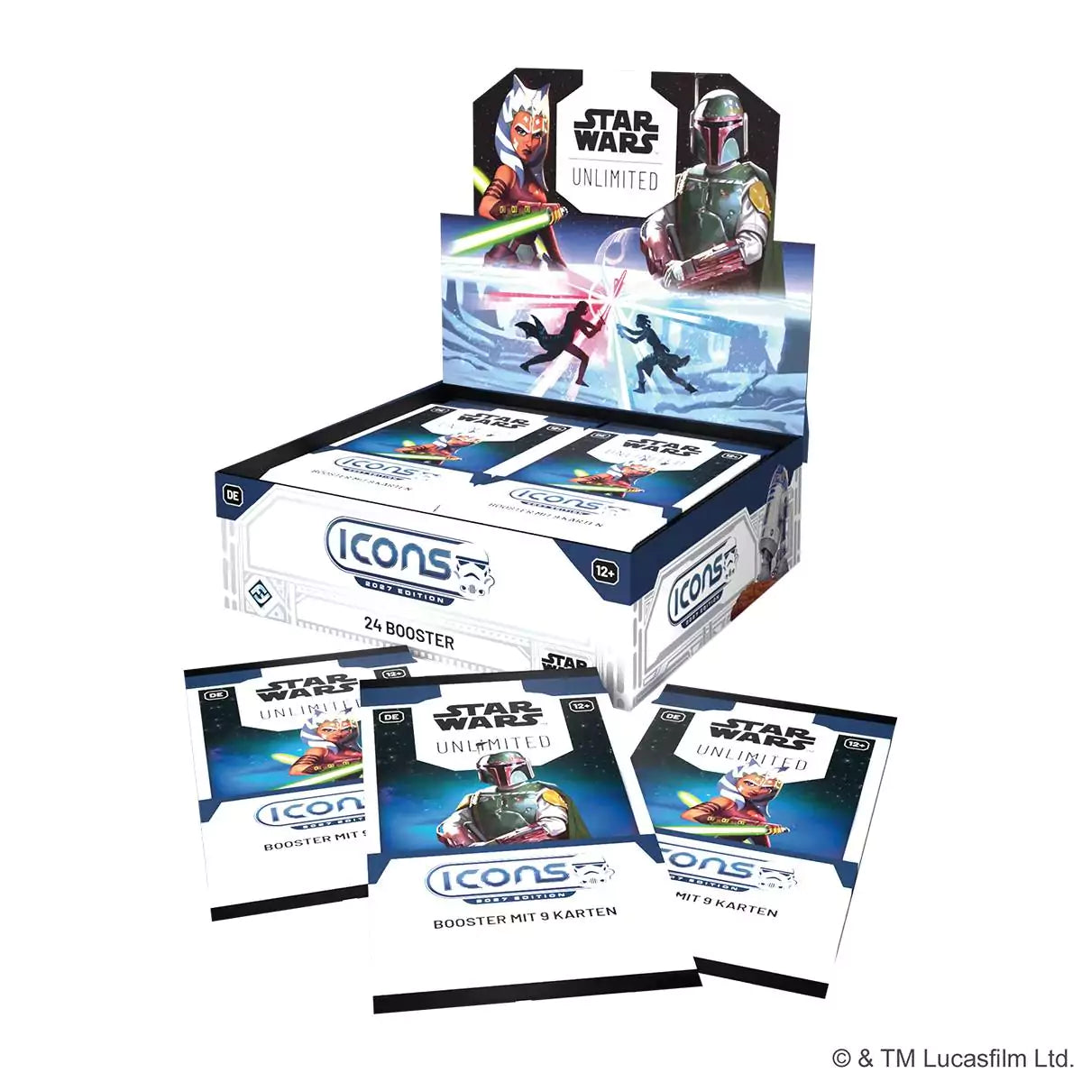 Star Wars: Unlimited – Icons Booster Display ENG