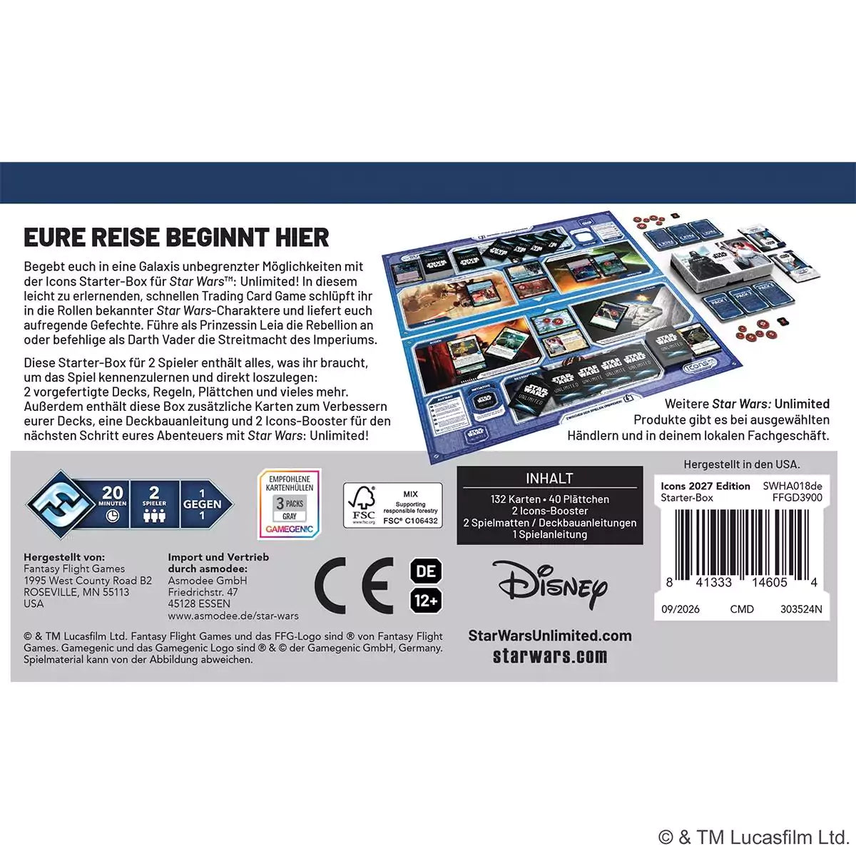 Star Wars: Unlimited – Icons Starter Box DE