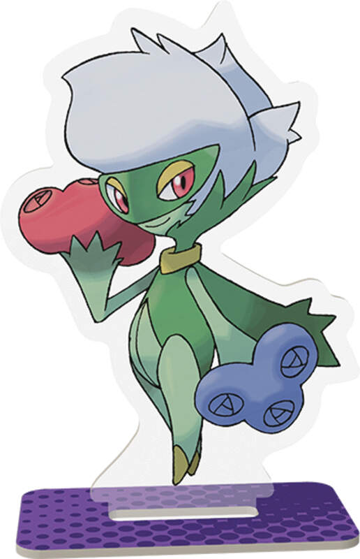 Pokémon Cynthias Knakrack-ex Premium-Kollektion – Box mit Promokarten, Boostern, Sticker und Aufstellern - Aufsteller 1