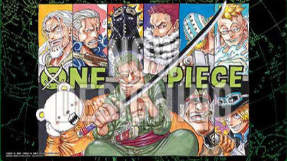 One Piece Card Game – Playmat Limited Edition Vol.4 (Zoro) mit exklusiver Promokarte – hochwertige Matte mit rechter Hand Crew Design