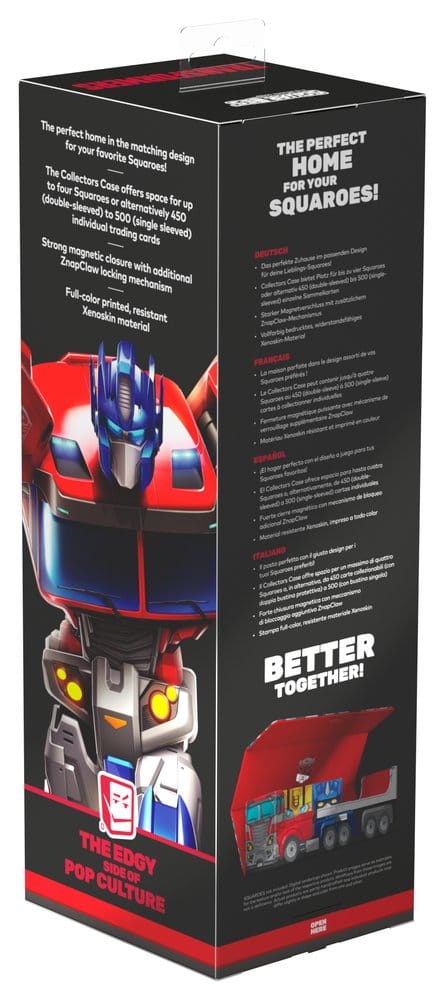 Squaroes Collectors Case 400 Transformers - Optimus Prime Truck