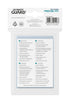 Ultimate Guard Precise-Fit Sleeves Side-Loading Transparent – 100 Kartenhüllen Standardgröße (64 × 89,5 mm) für Double-Sleeving