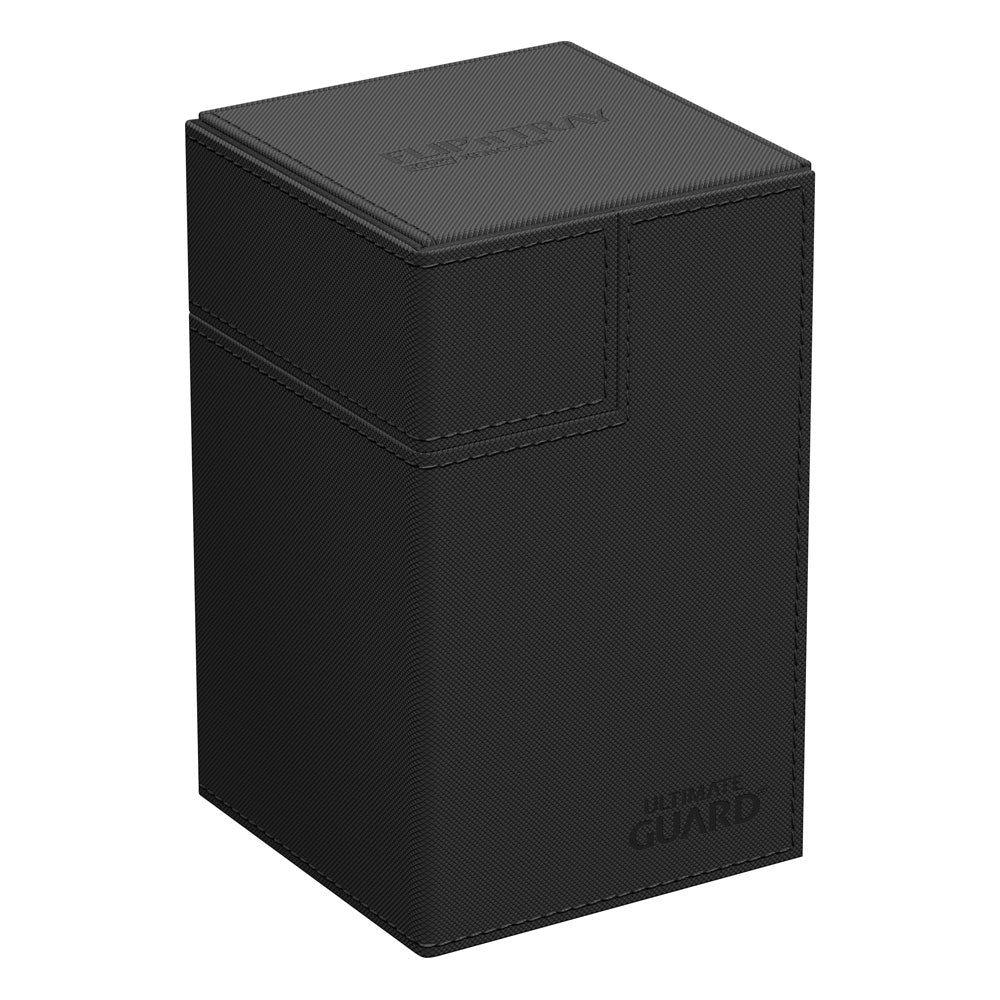 Ultimate Guard Flip’n’Tray 100+ XenoSkin – Deckbox für 100 doppelt gesleevte Karten mit Zubehörfach & Magnetverschluss