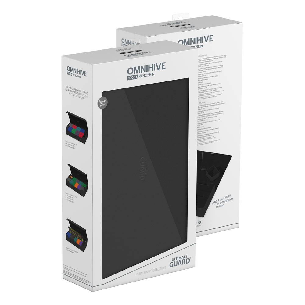 Ultimate Guard Omnihive 1000+ XenoSkin – Kartenaufbewahrungsbox für 1000+ Karten, mit Zubehörfächern & XenoSkin-Material